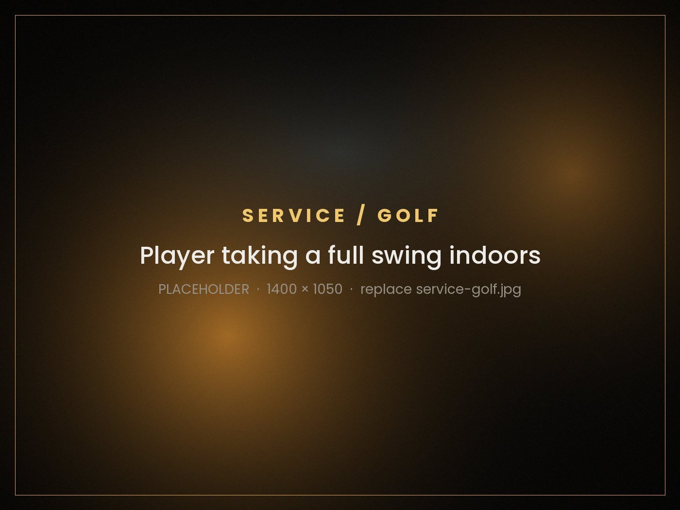 Golf Simulator Experiences